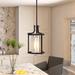 Mercury Row® Bunton 1 - Light Lantern Geometric Pendant Crystal in Brown | 12.75 H x 7.88 W x 7.88 D in | Wayfair MCRW5524 40802740