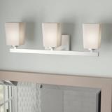 Latitude Run® Cartwright 3-Light Vanity Light in Gray | 9.75 H x 23.25 W x 6.25 D in | Wayfair LTDR3894 40316800