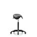 Perch Chairs & Stools Height Adjustable Lab Stool Metal in Gray | 32 H x 24 W x 24 D in | Wayfair SAST1-NOFR