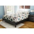 South Shore Fynn Platform Bed Metal in Gray | 13.5 H x 43 W x 83 D in | Wayfair 737203