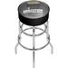 Trademark Global Guinness Line Art Pint Swivel 31" Bar Stool Plastic/Acrylic/Metal in Gray | 31 H x 20 W x 20 D in | Wayfair GN1000-LN