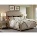 Tommy Bahama Home Cypress Point Stone Harbour Bed Wood & /Upholstered/Polyester in Brown | 65 H x 63 W x 89 D in | Wayfair 561-143C