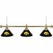 Trademark Global NCAA 3 - Light Pool Table Linear Pendant, Metal | 14 H x 60 W x 14 D in | Wayfair IA603