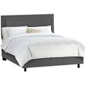 Skyline Furniture Appian Standard Bed Upholstered/Metal/Microfiber/Microsuede in Brown | 51 H x 62 W x 83 D in | Wayfair 292BED_PWPRMCHR