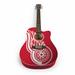 Woodrow Detroit Red Wings Acoustic Guitar