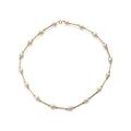 F.Hinds 9ct Gold Bar And Freshwater Cultured Pearl Necklace Chain Jewelry Women