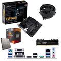 Components4All AMD Ryzen 5 5600G 3.9Ghz (Turbo 4.4Ghz) Six Core CPU with Radeon Vega Graphics, ASUS TUF GAMING A520M-PLUS Motherboard & 4GB 3000Mhz ADATA D10 DDR4 RAM Pre-Built Bundle