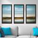 Breakwater Bay Scape 309' Framed Acrylic Painting Print Multi-Piece Image on Acrylic in Blue/Brown | 25.5 H x 40.5 W x 1 D in | Wayfair