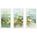 Alcott Hill® Field of Poppies Bright' Framed Acrylic Painting Print Multi-Piece Image on Acrylic in Blue/Green/Yellow | Wayfair ACOT8132 40245269