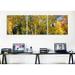 Alcott Hill® Aspen Trees in Autumn Colorado, USA - Photograph Print on Canvas Canvas, Wood in Green/Yellow | 20 H x 60 W x 1.5 D in | Wayfair