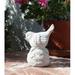 August Grove® Chy Cement Sitting Bird Figurine Cement in Gray | 7.5 H x 4.5 W x 3.75 D in | Wayfair AGTG7605 45143337