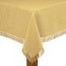 August Grove® Chesnut Gingham 100% Cotton Tablecloth in Yellow | 60 D in | Wayfair 82325A00BF464B9EB5EC1AE6FEA16782