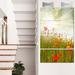 Design Art 'Red Poppy Flowers in Green Field' Photograph Multi-Piece Image on Metal in Green/Red | 48 H x 28 W x 1 D in | Wayfair MT12674-271V