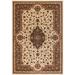 Brown/White 88 x 63 x 0.25 in Indoor Area Rug - Astoria Grand Myricks Brown/Tan Oriental Area Rug Polypropylene | 88 H x 63 W x 0.25 D in | Wayfair