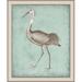 Ashton Wall Décor LLC 'Sepia & Spa Heron IV' Framed Graphic Art Print Paper in Brown/Green | 35 H x 29 W x 1.5 D in | Wayfair 6066