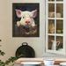 Ashton Wall Décor LLC 'Farm Club I' Framed Painting Print Paper in Brown/Pink/White | 19 H x 15 W x 1 D in | Wayfair 6534