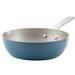 Ayesha Curry Ayesha Home Collection Porcelain Enamel Nonstick Chef Pan w/ Pour Spouts, 9.75-Inch Non Stick/Enameled Cast Iron/Cast Iron | Wayfair