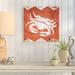 Breakwater Bay 'Crab Walk' Graphic Art on Canvas Canvas, Cotton in Orange/Red/White | 12 H x 12 W x 1.5 D in | Wayfair BRWT5171 31848656