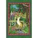 Toland Home Garden Curious Kitty 28 x 40 inch House Flag, Polyester in Green | 40 H x 28 W in | Wayfair 109781