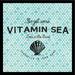 Buy Art For Less 'Go Get Some Vitamin Sea' by Brandi Fitzgerald Framed Graphic Art Paper in Blue/White | 12 H x 12 W x 1 D in | Wayfair