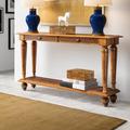 Braxton Culler Grand View 60" Solid Wood Console Table Wood in Brown | 32 H x 60 W x 13 D in | Wayfair 934-073/BISQUE