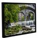 Millwood Pines 'Berea Falls 1' Framed Photographic Print on Canvas in Gray/Green | 8 H x 10 W x 2 D in | Wayfair CHRL2320 38023755