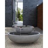 Campania International Del Rey Concrete Fountain | 26 H x 48 W x 48 D in | Wayfair FT-306-EM