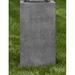 Campania International Pedestal Concrete | 28 H x 14 W x 14 D in | Wayfair PD-222-NA