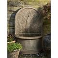 Campania International Corsini Garden Terrace Concrete Wall Fountain | 40.5 H x 26.5 W x 16 D in | Wayfair FT-171-EM