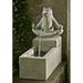 Campania International Zen Concrete Plinth Fountain | 23 H x 25 W x 13.25 D in | Wayfair FT-202-BR