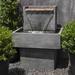 Campania International Concrete Falling Water Fountain | 38.5 H x 30 W x 20.25 D in | Wayfair FT-286-VE