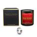 Daniella's Candles Men's Collection Jewelry Phthalate Free Fragrance Scented Jar Candle Soy, Cotton in Black/Red | 4.5 H x 3.5 W x 3.5 D in | Wayfair