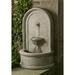 Campania International Colonna Concrete Fountain | 30 H x 18 W x 12.25 D in | Wayfair FT-195-TR