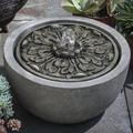 Campania International Medallion Concrete Garden Terrace Fountain | 8 H x 14 W x 14 D in | Wayfair FT-264-TR