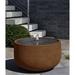 Campania International Echo Concrete Fountain | 19 H x 28 W x 28 D in | Wayfair FT-302-PN