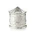 Corbell Silver Company Silver Plate Merry-Go-Round Money Piggy Bank in Gray | 3.5 H x 3.13 W x 3.13 D in | Wayfair KMJA122
