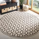 Gray/White 79 x 0.2 in Indoor Area Rug - Corrigan Studio® Kelli Geometric Beige/Gray Area Rug Polypropylene | 79 W x 0.2 D in | Wayfair