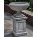 Campania International Jensen Cast Stone Urn Planter Concrete in Green | 20 H x 30 W x 30 D in | Wayfair P-702-EM