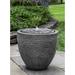 Campania International Stone Ledge Fiber Cement Fountain | 17.75 H x 19.75 W x 19.75 D in | Wayfair 93-302-8201