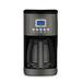 Cuisinart 14-Cup PerfecTemp Programmable Coffeemaker Stainless Steel in Black | 14 H x 7.75 W x 9 D in | Wayfair DCC-3200BKSP1