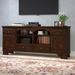 Darby Home Co Vicknair Solid Wood TV Stand for TVs up to 88" Wood in Green | 34.75 H in | Wayfair DBYH3197 34705625