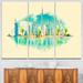 Design Art Dubai Panoramic View - 3 Piece Painting Print on Wrapped Canvas Set Canvas | 28 H x 36 W x 1 D in | Wayfair PT7388-3P