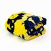 College Covers NCAA Throw Polyester in Blue/Yellow | 63 W in | Wayfair MICTH