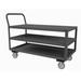 Durham Manufacturing Service Utility Cart Metal in Gray | 49.19 H x 37.38 W x 30 D in | Wayfair LDO-3048-3-95