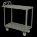 Durham Manufacturing Stock Utility Cart w/ Ergonomic Handle Metal in Gray | 45 H x 30 W x 18 D in | Wayfair RSCE-1830-2-3.6K-TLD-95