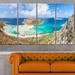 Design Art 'Balos Beach at Crete Island Greece' Multi-Piece Photographic Print on Wrapped Canvas in Blue/Green | 28 H x 48 W x 1 D in | Wayfair