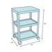 Durham Manufacturing Utility Cart w/ 24 Bins Metal in Gray | 34 H x 30 W x 24 D in | Wayfair 663-95