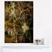 Design Art Gold Digital Art Fractal Flower - 3 Piece Graphic Art on Wrapped Canvas Set Canvas in Green | 36 H x 28 W x 1 D in | Wayfair PT11863-3PV