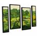 Darby Home Co Cotton in the Elms 4 Piece Framed Painting Print on Canvas Set Canvas in White/Brown | 36 H x 54 W x 2 D in | Wayfair