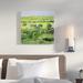 Darby Home Co Wakefield Painting Print on Wrapped Canvas in Green | 14 H x 14 W x 2 D in | Wayfair DRBC3000 31559163